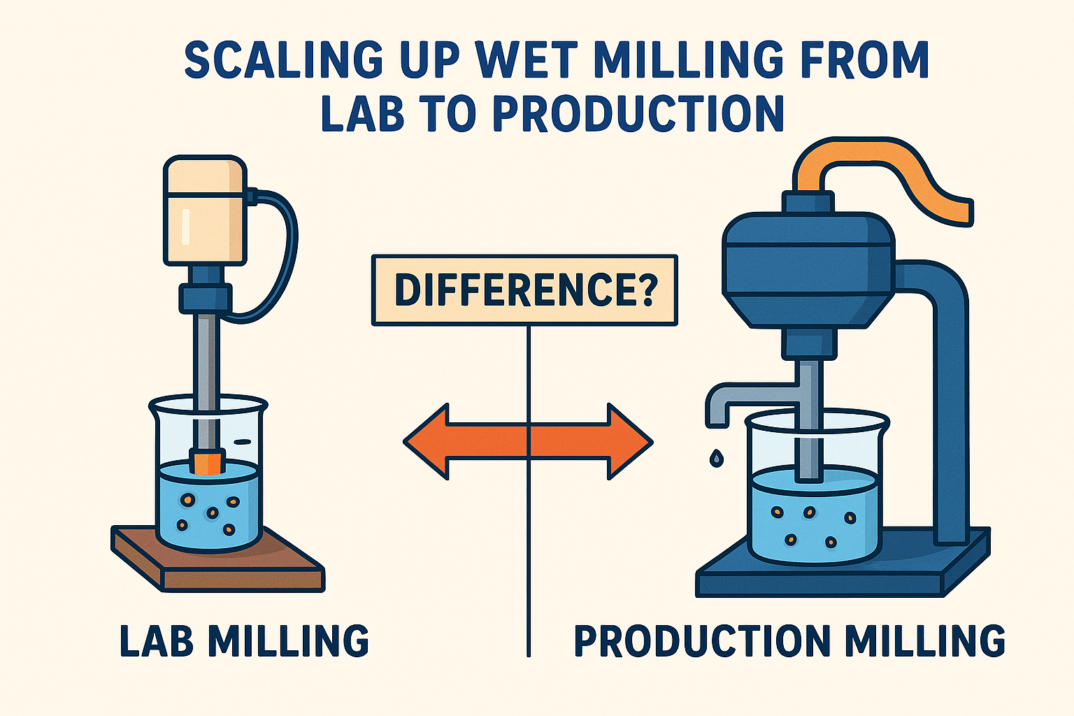 Bridging the Gap Scaling Up Wet Milling from Lab to Production
