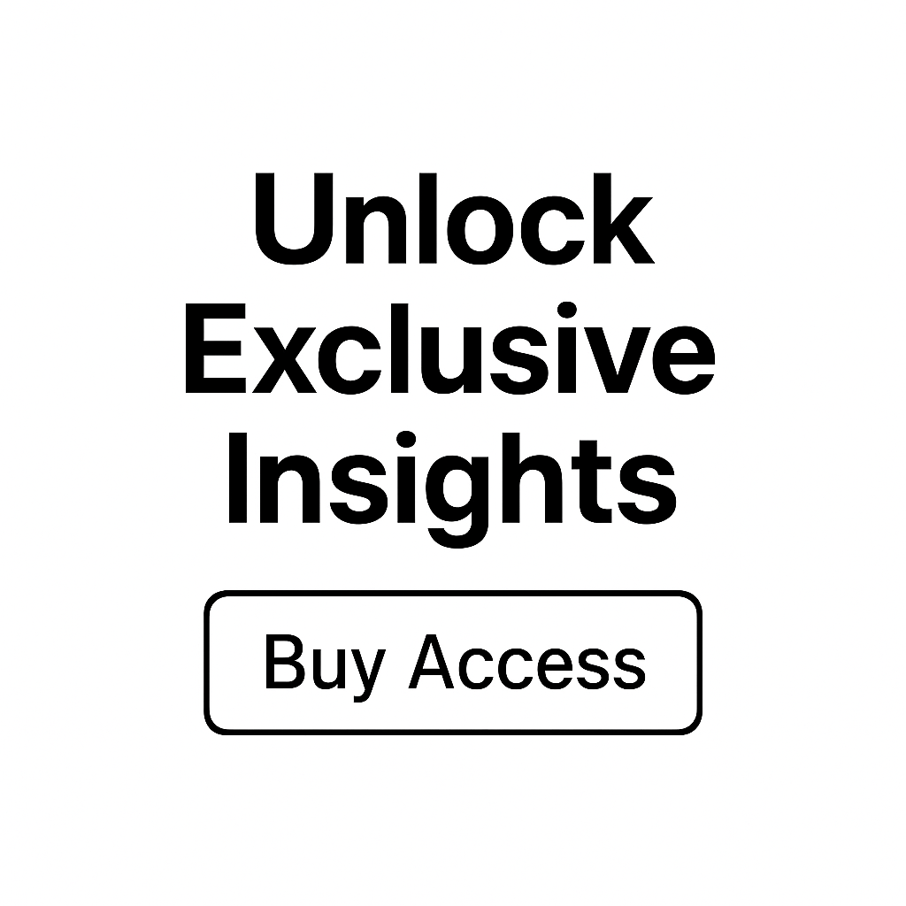 Unlock Exclusive Insights